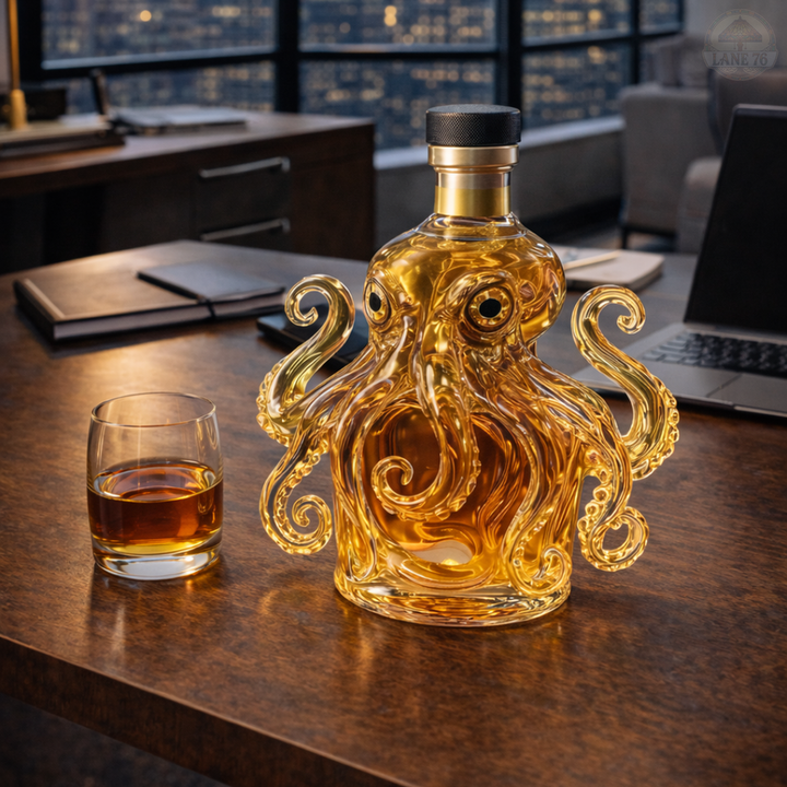 Carafe à Whiskey - Édition Pieuvre