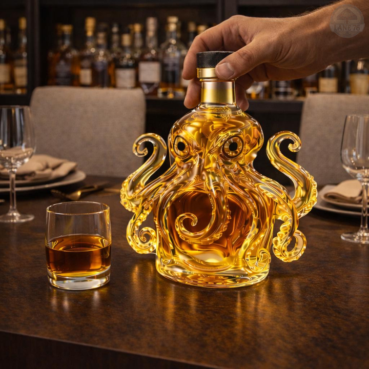 Carafe à Whiskey - Édition Pieuvre